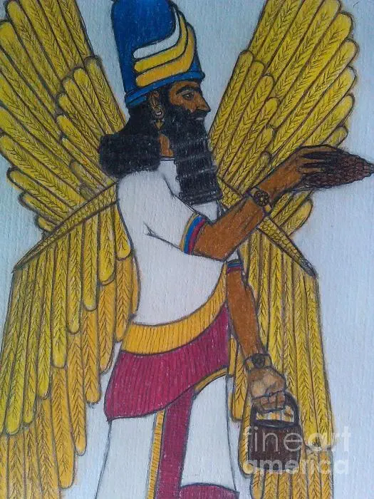 Anunnaki-God-Utu-Isaac-Alexandre