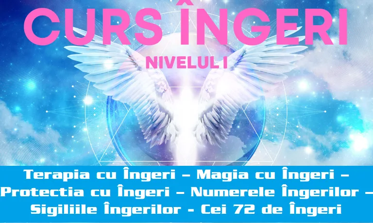 Curs de Îngeri Nivelul I - Abonament 4 Lecții / Lună