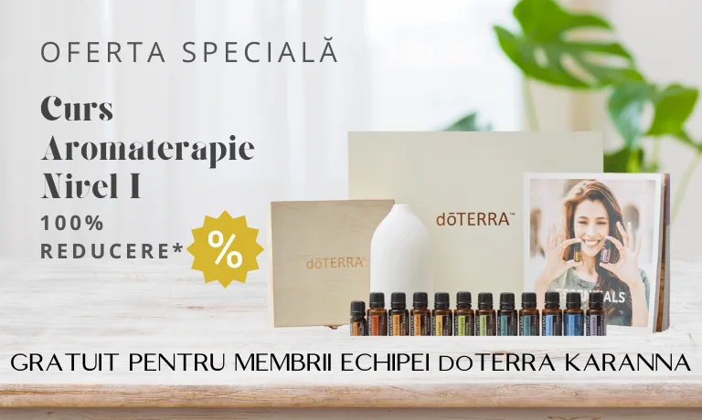 Curs Aromaterapie Nivel I - Abonament 4 Lecții / Lună