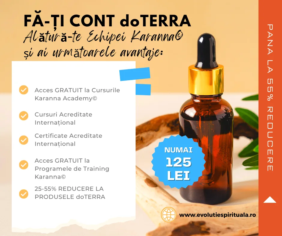 Fă-ți Cont doTERRA - fără kit de înscriere
