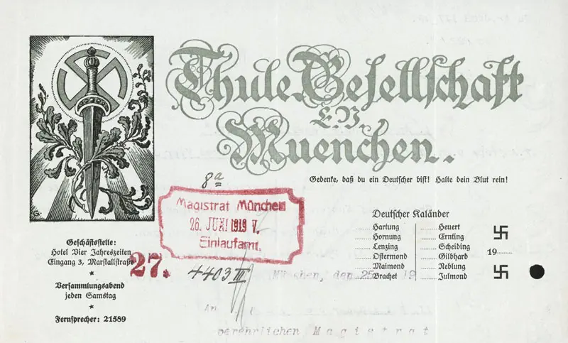 Societatea Secreta Thule, Agartha Si Hitler Societatea Secreta Thule, Agartha Si Hitler