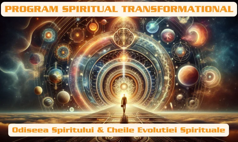 PROGRAM SPIRITUAL TRANSFORMATIONAL KARANNA ACADEMY© - Odiseea Spiritului & Cheile Evoluției Spirituale ANUL I – Abonament 4 Lecții / Lună