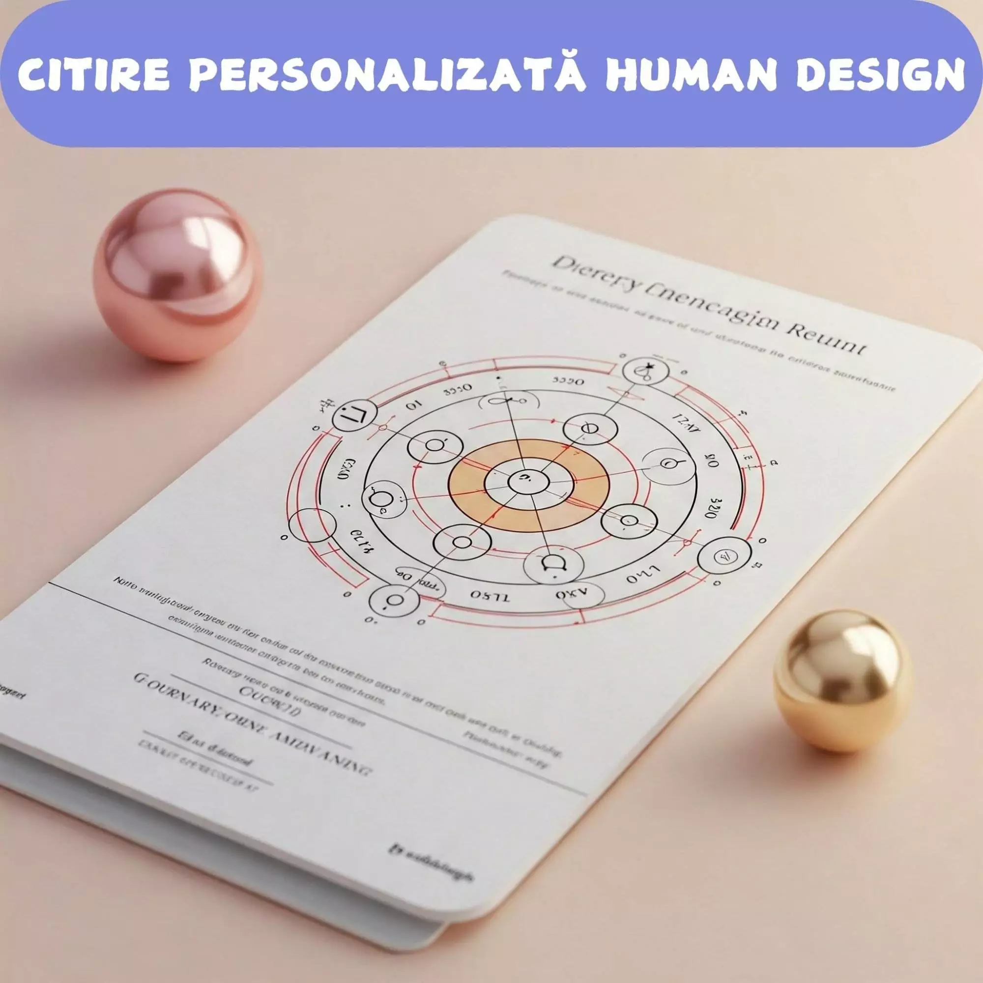 Citire Personalizată Karanna Human Design: Descoperă-ți Codul Genetic Spiritual cu Human Design